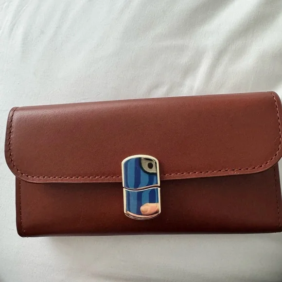 Sézane Milo Large Leather Wallet - Picture 4 of 9